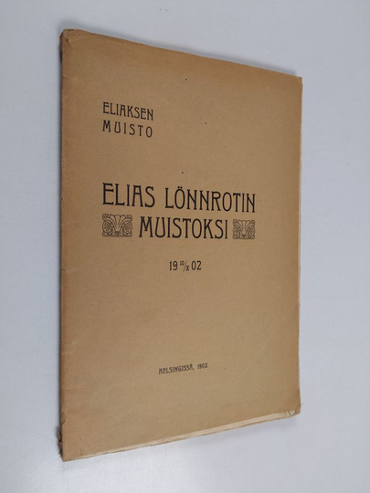 Elias Lönnrotin muistoksi 19 10/X 02