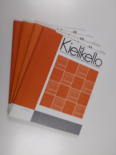 Kielikello 1-4/1994 (vuosikerta) : Kielenhuollon tiedotuslehti