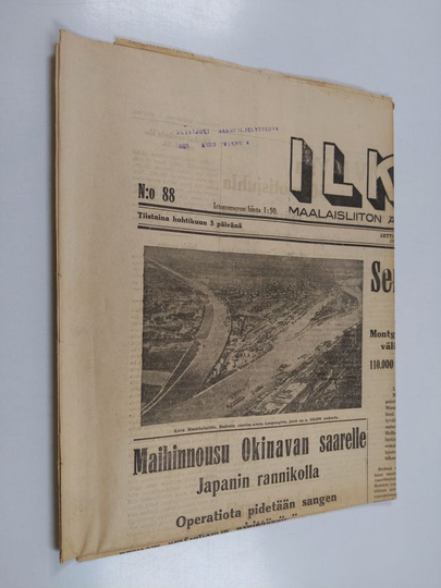 Ilkka N:o 88/1945 (3.4.1945)