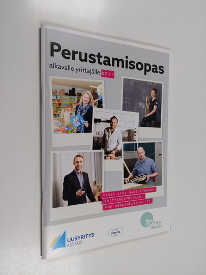 Perustamisopas alkavalle yritykselle 2017