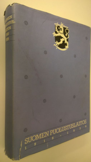 Jarl Kronlund : Puolustusvoimien rauhan ajan historia Suomen puolustuslaitos 1918-1939