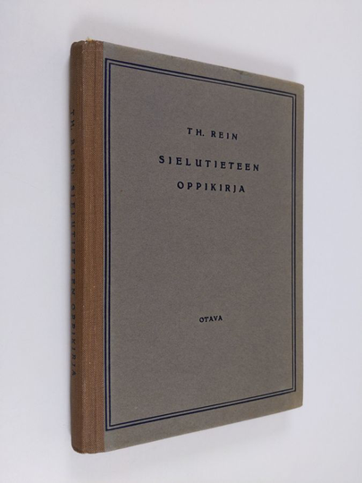 Thiodolf Rein : Sielutieteen oppikirja