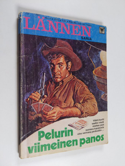 Walt Beaumont : Lännensarja 4/1973 : Pelurin viimeinen panos