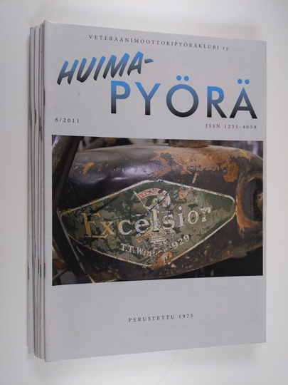 Huimapyörä 2011 : Veteraanimottoripyöräklubi ry: n jäsenlehti (vuosikerta 6 numeroa)