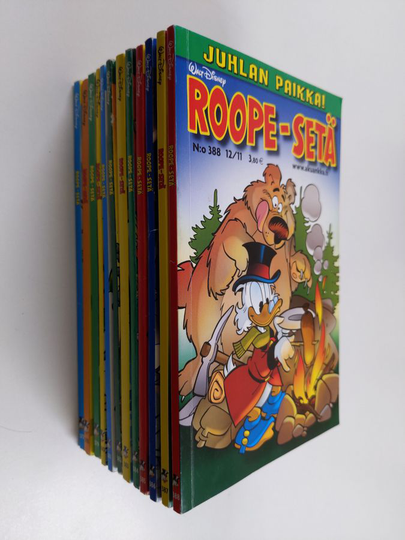 Walt Disney : Roope-setä vuosikerta 2011 (nrot 377 - 388)