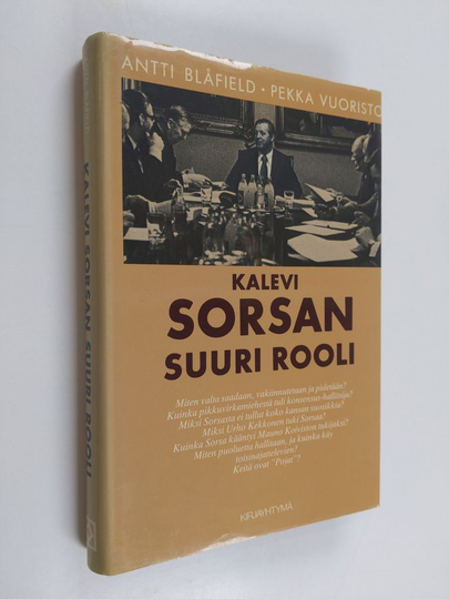 Antti Blåfield : Kalevi Sorsan suuri rooli