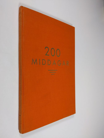 Fru F. Nietlispach : 200 middagar : med färgbilder av 88 middagsrätter, 20 förrätter och 14 efterrätter