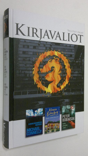 Kirjavaliot ; Connelly, Michael : Lohikäärmeen merkki / Binchy, Maeve : Koko kadun kasvatti / Robinson, Peter . Kaikki piemyden sävyt
