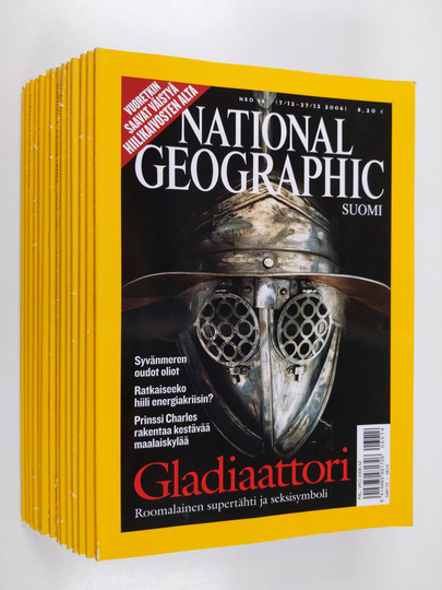 National Geographic Suomi vuosikerta 2006 (1-14)