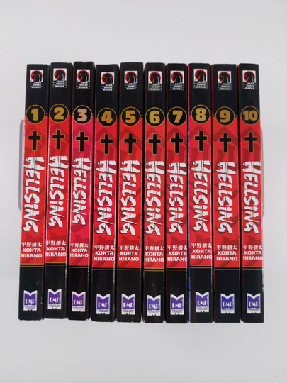 Kohta Hirano : Hellsing 1-10