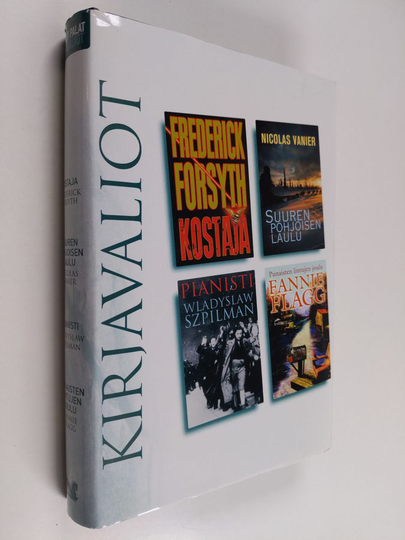 Kirjavaliot : Forsyth, Frederick : Kostaja; Vanier, Nicolas : Suuren pohjoisen laulu; Szpilman, Wladyslaw : Pianisti; Flagg, Fannie : Punaisten ...