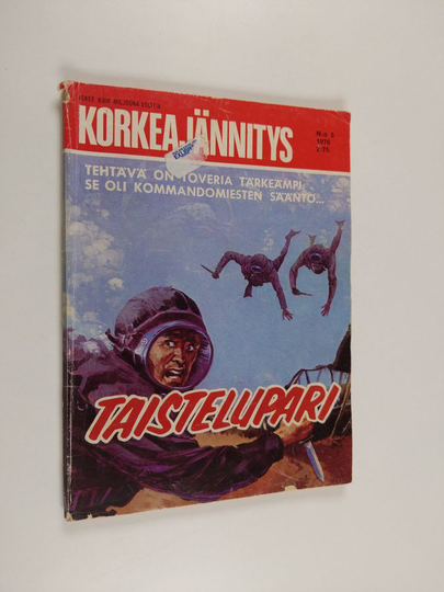 Anssi Alanen : Korkeajännitys 5/1976 : taistelupari