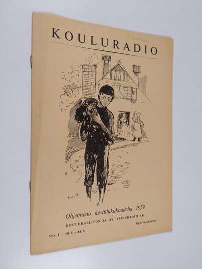 Kouluradio : Ohjelmisto kevätlukukaudella 1959