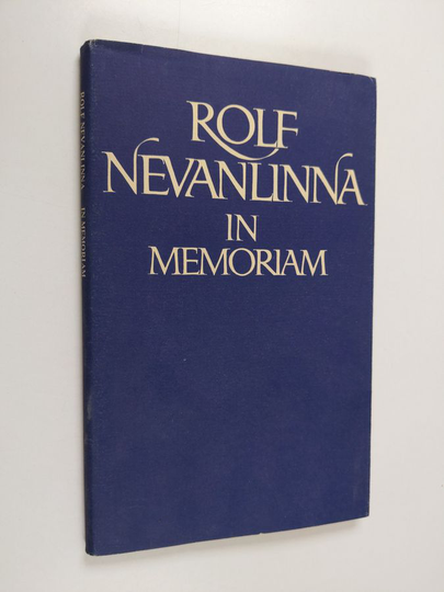 Rolf Nevanlinna in memoriam