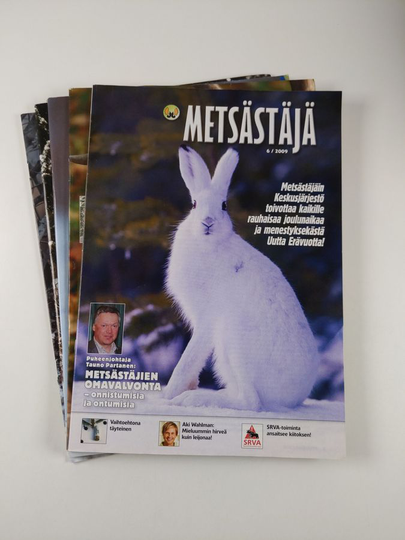 Metsästäjä 2009 vuosikerta (puuttuu n:o 4)