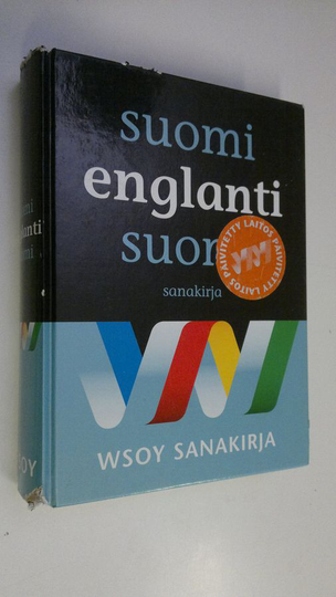 Suomi-englanti-suomi-sanakirja