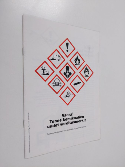 Vaara : tunne kemikaalien uudet varoitusmerkit