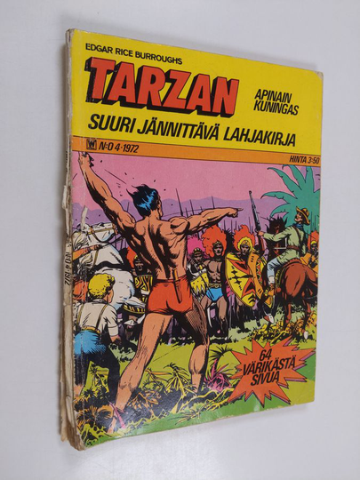 Edgar Rice Burroughs : Tarzan 4/1972