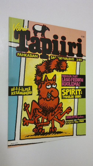 Tapiiri 3/85 : Pahkasian sarjakuvalehti