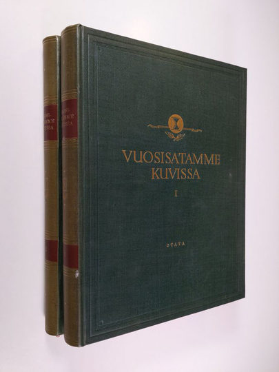 H. J. ym. Viherjuuri (toim.) : Vuosisatamme kuvissa 1-2 : oman aikamme historiaa