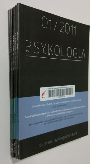 Psykologia 2011: tiedepoliittinen aikakauslehti vuosikerta 1-6