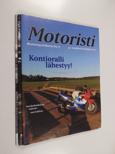 Motoristi : Moottoripyöräkerho 69 ry. 2017