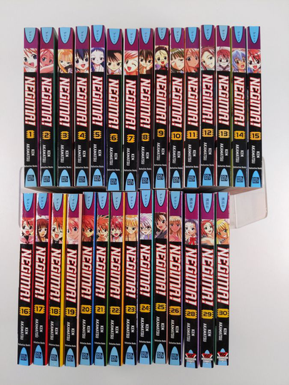 Ken Akamatsu : Negima! 1-30 (osa 27 puuttuu)