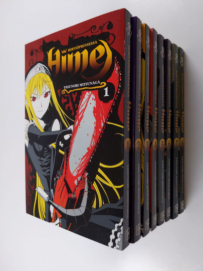 Yasunori Mitsunaga : Hirviöprinsessa Hime 1-8