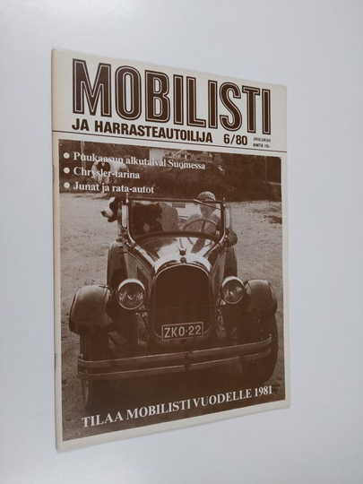 Kai L. Bremer : Mobilisti ja harrasteautoilija 6/1980