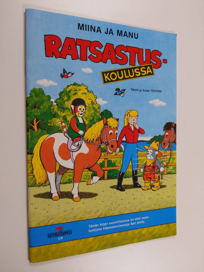 Teutori : Miina ja Manu ratsastuskoulussa
