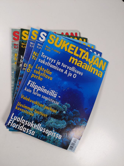 Sukeltajan maailma vuosikerta 2003