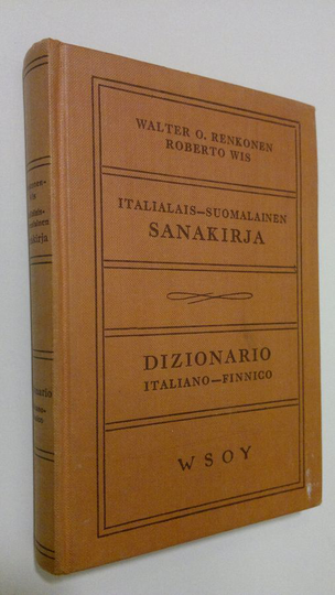 W. O. Renkonen : Italialais-suomalainen sanakirja = Dizionario italiano-finnico