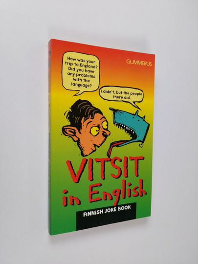 David Morris : Vitsit in English : Finnish joke book
