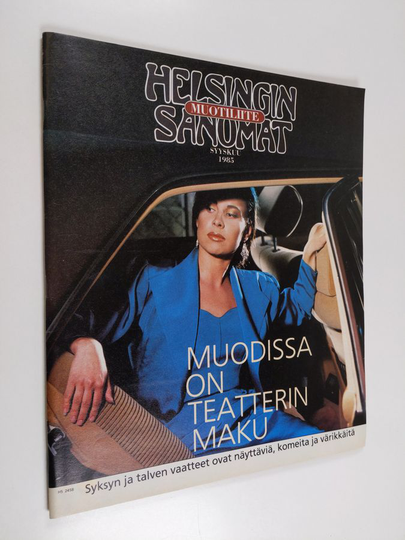 Helsingin Sanomat muotiliite syyskuu 1985