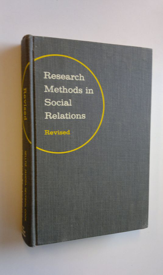 Claire Selltiz : Research methods in social relations