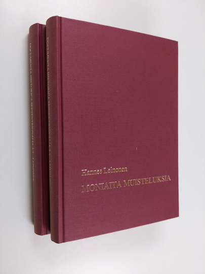 Hannes Leinonen : Documenta historica septentrionalia 3 : 1-2 - Moniaita muisteluksia 1-2