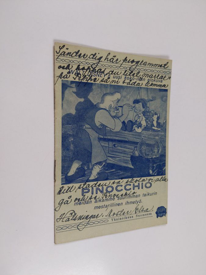 Pinocchio : elokuvamainos