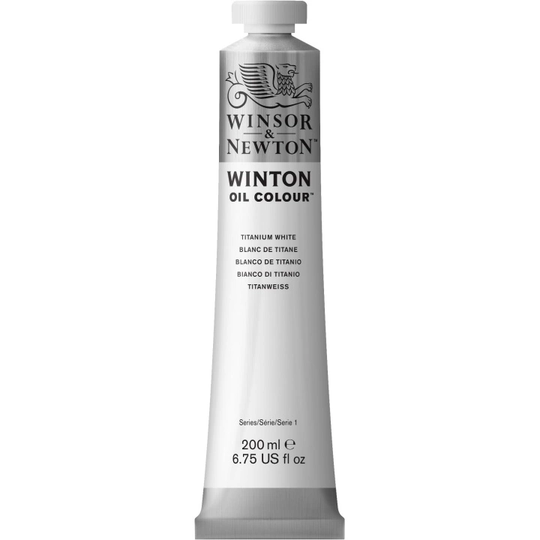Winsor & Newton Winton Öljyväri 200 ml Zinc white 748