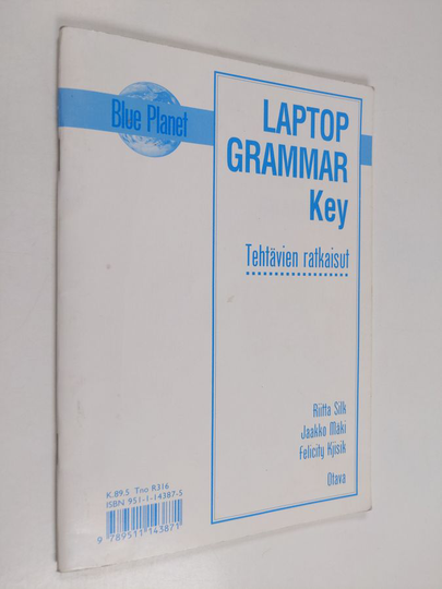 Riitta Silk : Laptop grammar key : tehtävien ratkaisut