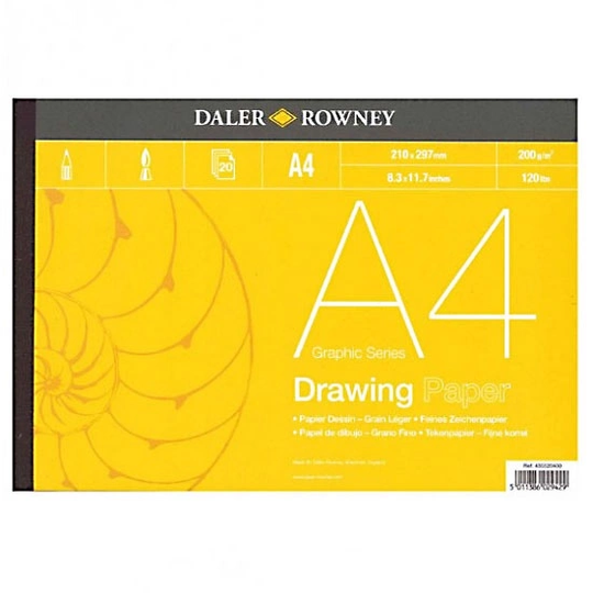 Daler-Rowney Drawing Paper A4