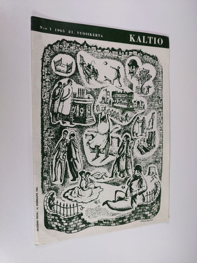 Kaltio N:O 1/1965 : pohjoissuomalainen kulttuuriaikakauslehti