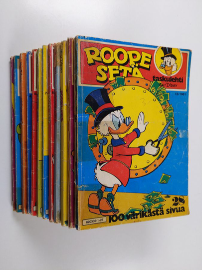 Roope-setä vuosikerta 1981 (1-12)