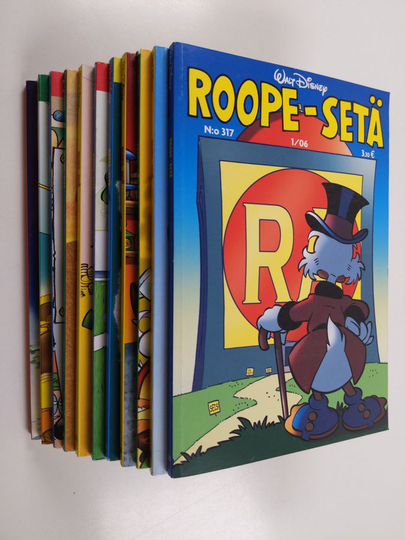 Roope-setä vuosikerta 2006 (11 numeroa, puuttuu nro 9)