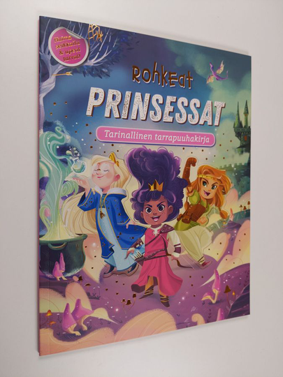 Giorgia Broseghini : Rohkeat prinsessat : tarinallinen tarrapuuhakirja