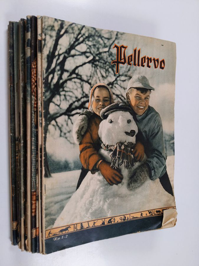 Pellervo vuosikerta 1952 (1-20, nro 18 puuttuu)