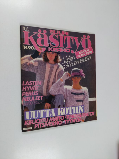 Suuri Käsityökerho -lehti 10/1983