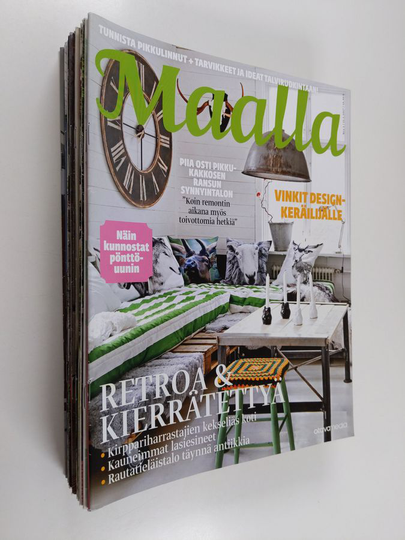 Maalla 2017 : vuosikerta, numerot 1-12