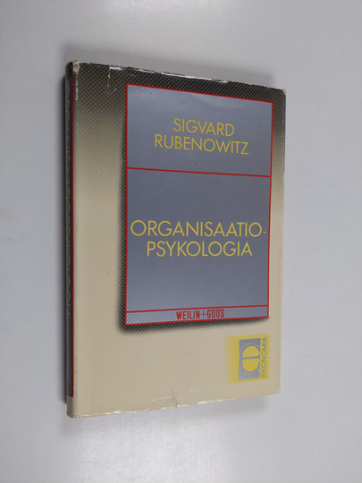 Sigvard Rubenowitz : Organisaatiopsykologia