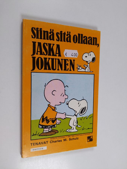Charles M. Schulz : Siinä sitä ollaan, Jaska Jokunen