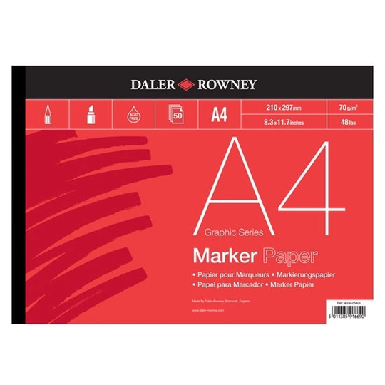 Daler-Rowney Marker Paperi A4